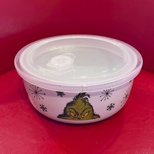 New The Grinch food storage bowl